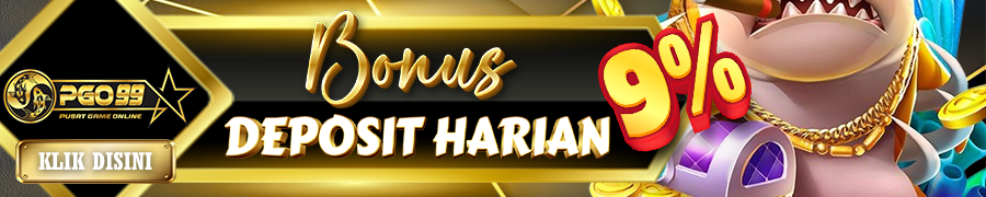 BONUS DEPOSIT HARIAN 9%